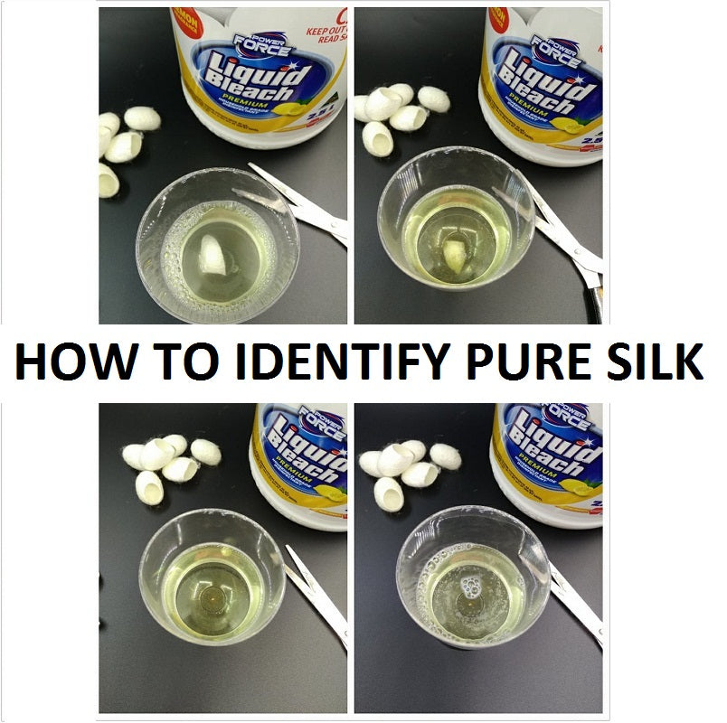 How to Tell Genuine Silk or Synthetic Silk (Satin)? SPOIL ME SILK N