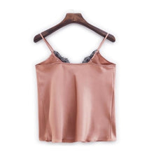Load image into Gallery viewer, 100% Mulberry Silk Camisole for Women - SPOIL ME Dusty Pink Silk Top Sleeveless AU 10-12