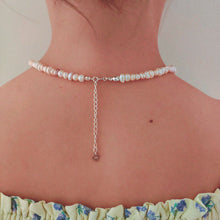 Load image into Gallery viewer, silver pearl necklace australia