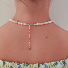 Load image into Gallery viewer, silver pearl necklace australia