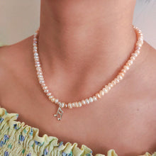 Load image into Gallery viewer, silver pearl necklace australia