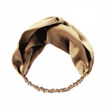 Load image into Gallery viewer, silk headband brown australia