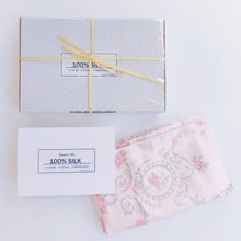 Load image into Gallery viewer, silk pillowcase gift box rose flora print