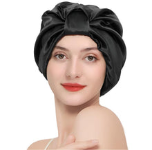 Load image into Gallery viewer, silk turban black australia