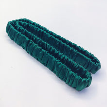 Load image into Gallery viewer, spoil me pure mulberry silk headband australia green