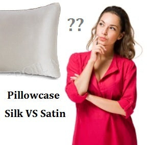 A Silk Pillowcase or A Satin Pillowcase?