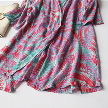 Load image into Gallery viewer, 100% Mulberry Silk Cardigan for Women -SPOIL ME Jungle Jewel
