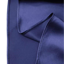 Load image into Gallery viewer, 100% Mulberry Silk Camisole for Women - SPOIL ME Navy Blue Silk Top Sleeveless AU 14
