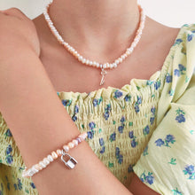 Load image into Gallery viewer, pearl necklace and bracelet set australia
