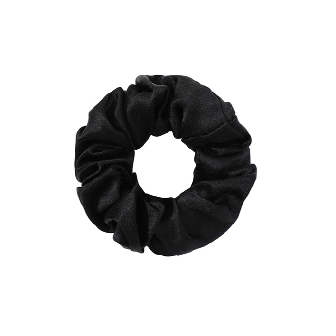 100% silk scrunchies  australia black