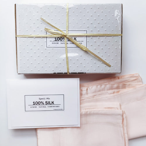 Gift Boxed Silk Pillowcase Presents 