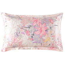 Load image into Gallery viewer, silk pillowcase flora print
