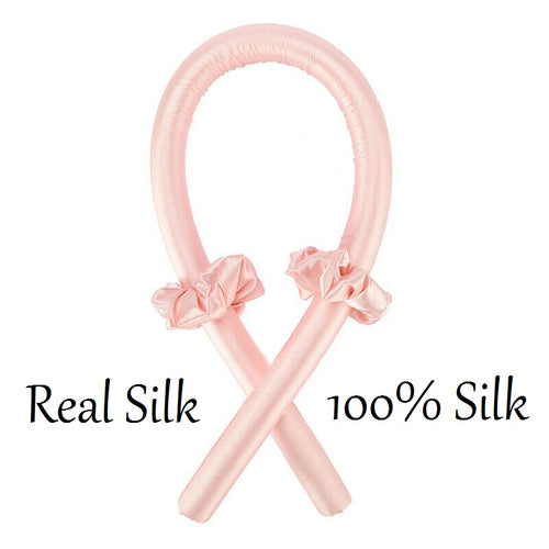silk heatless hair roller australia pink