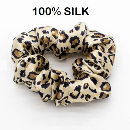 spoil me pure silk scrunchies leopard australia